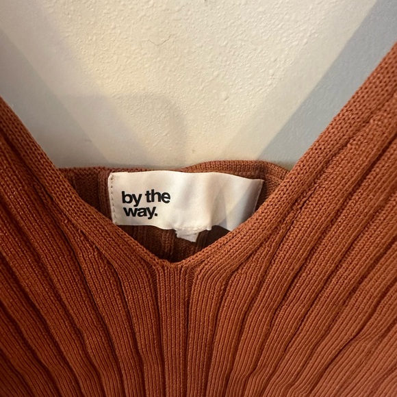 By the way (Revolve) Cropped Sweater Cami - Picture 2 of 7